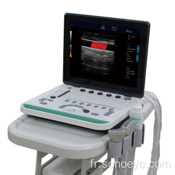 Machine à ultrasons de couleur Doppler pour VET
